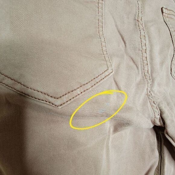 Angel Kiss Distressed Color Denim Jeans Purple Mauve Juniors Size 9 - Picture 4 of 9